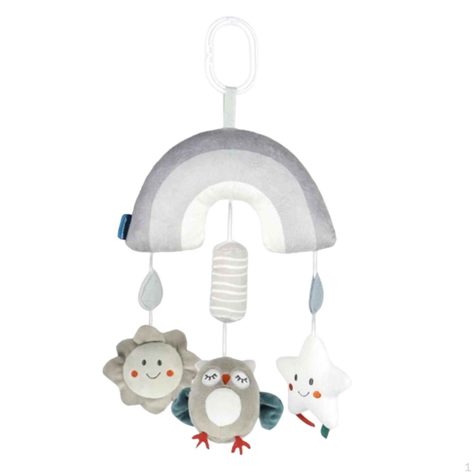 Baby Crib Decor, Hanging Wind Chimes, Bed Bell Toys, Rattles, Sensory Newborn 39cmx20cm