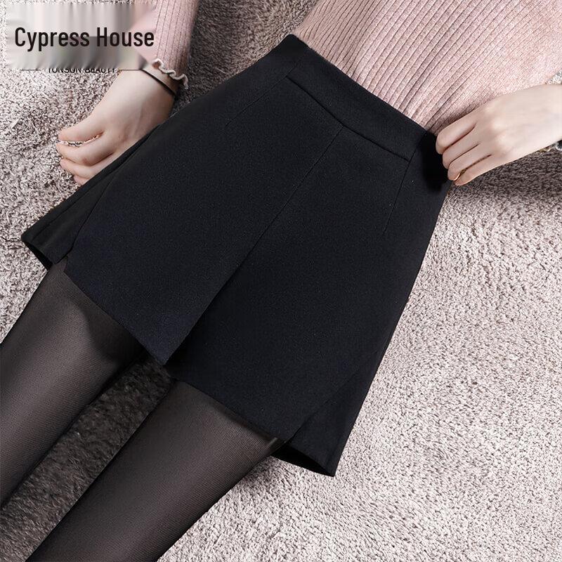 

Женские повседневные шорты Si Bai She с высокой талией, А-силуэта, с широкими штанинами XL