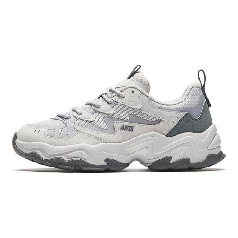 Anta Meteorite 2 men's low-top casual shoes grey green, simple style 112438855-2