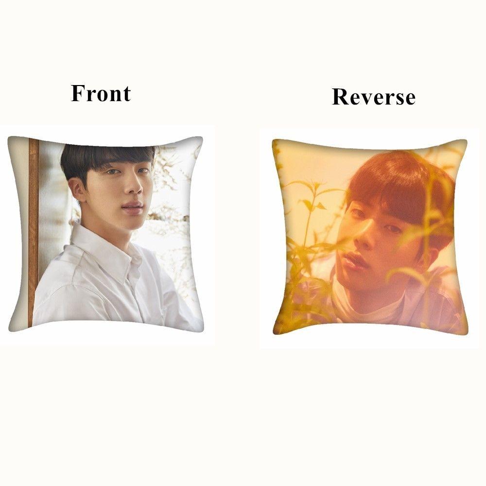 Bts Pillow Kpop Case Bangtan Boys Doublesided Love Yourself Pillow Cover