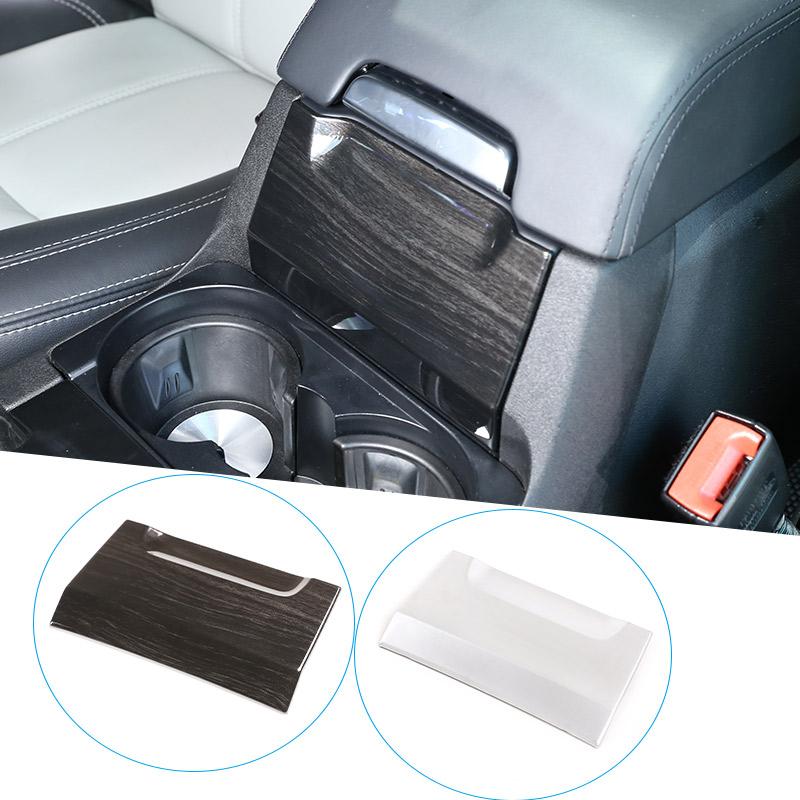 ABS Car Central Control Armrest Box Front Trim Panel Stickers For Land Rover Discovery 4 2010-2016 Car Accessories