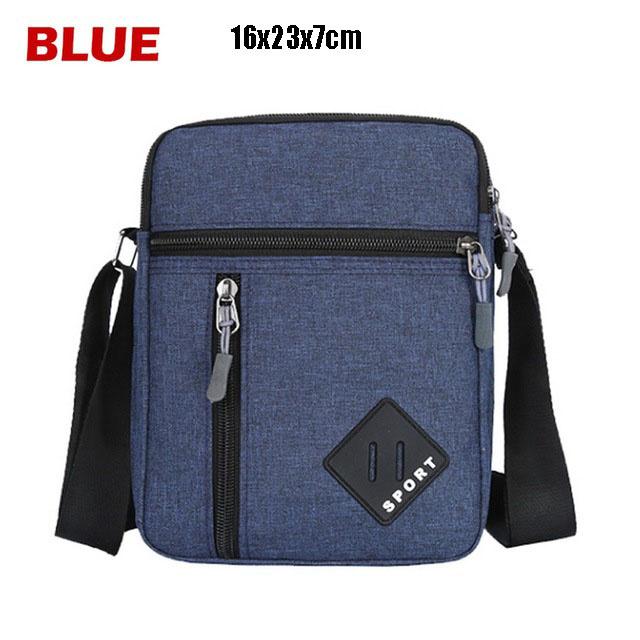 Men S Messenger Bag Crossbody Shoulder Bags Men Small Sling Pack For Work Business Waterproof Oxford Packs Satchel Purse