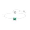 Swarovski Angelic Rectangular Bracelet Women's Green 5559836