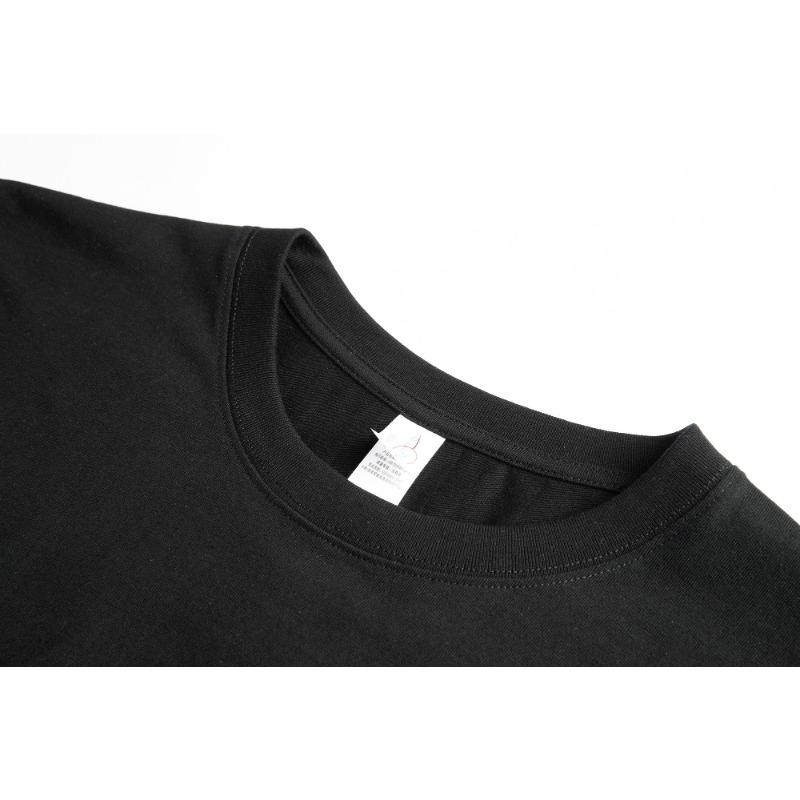 Minimalist Letter T-Shirt Breathable Wrinkle-Resistant Short Sleeve Tee Premium Business Casual Top
