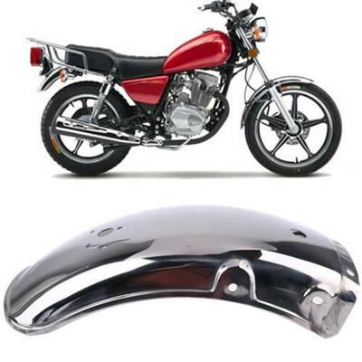 Motorcycle Rear Fender Stainless Steel Rear Fender For Suzuki GN125/GN250 Splash Mudguard Fairing