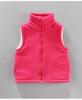Kids' Fleece Vest for Boys & Girls, Thick Outerwear for Spring To Winter, Kindergarten Uniform with Logo Print
