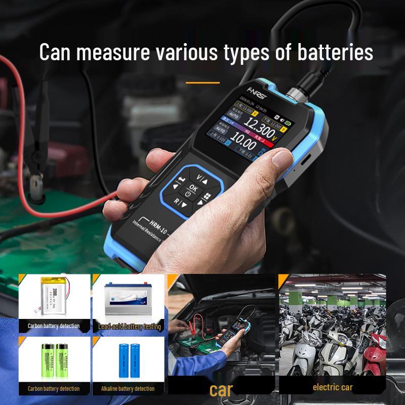 FNIRSI High-Precision Battery Resistance & Voltage Tester (Lithium/Lithium Iron Phosphate/Storage)
