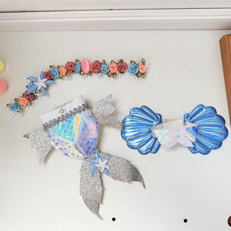 [Baby Clothes Only] One, Two and Three Generations of Clothes Pendants, Labubu Baby Clothes, Sitting Dream Mermaid Suits Are Cute.