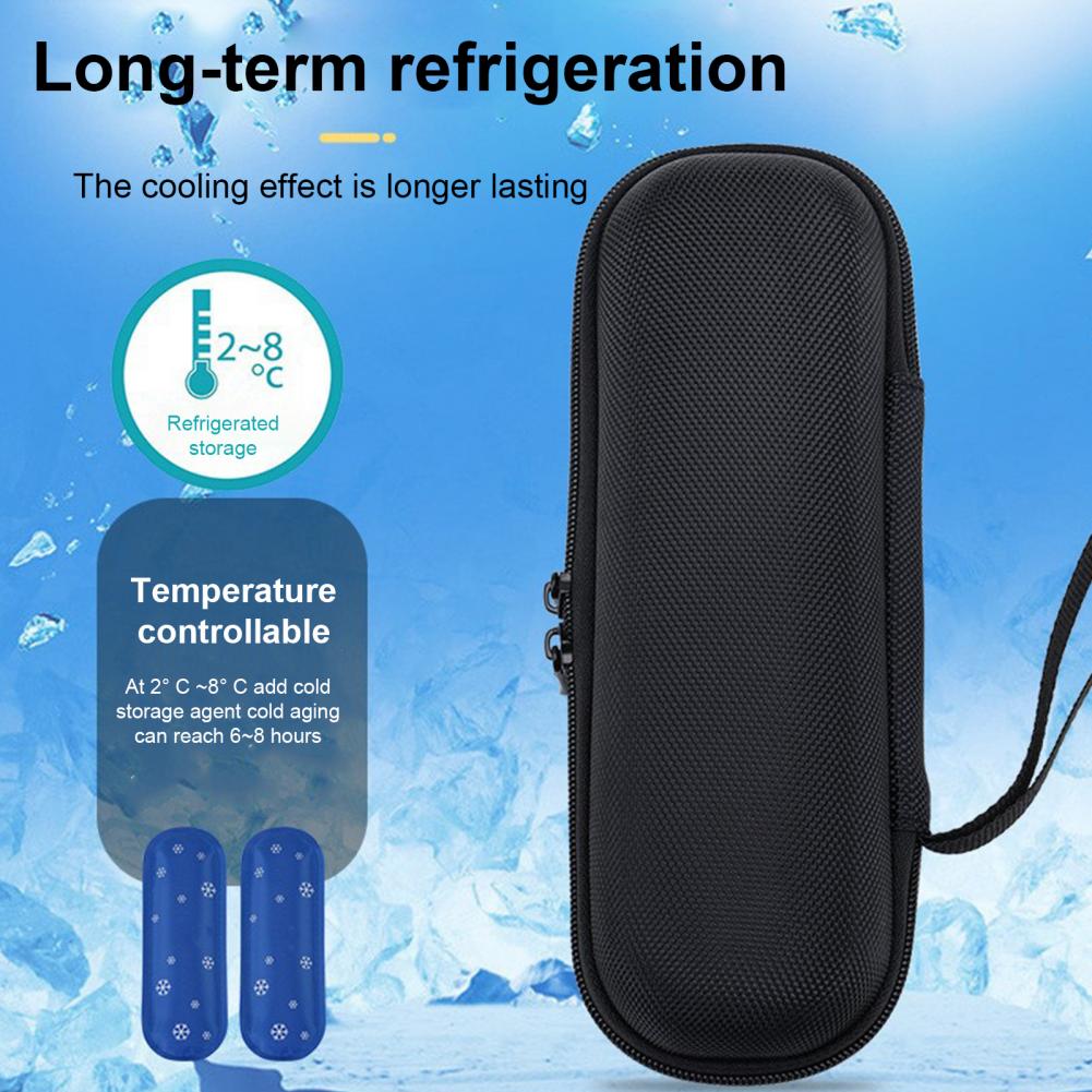 Insulin Cooler Travel Case Insulated Diabetic Medication Storage Bag Portable Organizer For Insulin Pen &amp; Supplies