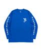 BLACKBLOND Vividi Sketch Logo Long Sleeve Tee (Blue)