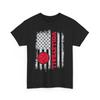 Volleyball American Flag Shirt, Volleyball Sports Lovers Women Men T-Shirt