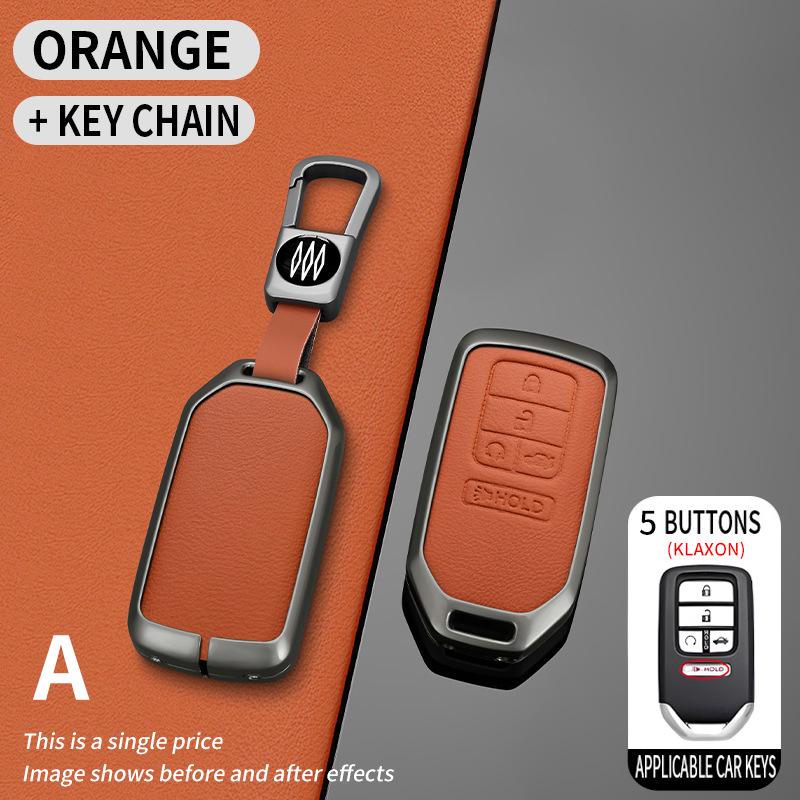 Etui na kluczyk Honda do Civic dziesiątej generacji, Accord, Crown, XR-V, CR-V, Vezel, Haoying, Lingpai - Ochronna obudowa i stylowa klamra.