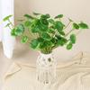 18 Heads Artificial Lotus Leaf Real Touch Realistic Faux Lotus Leaf Plant Plastic DIY Craft Fake Plants Home Office Decor