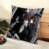 V-Vampire Knight Anime Cushion Cover Soft Short Plush Pillow Cover Smooth Cozy Texture Aesthetic Cushion Case Home Decor