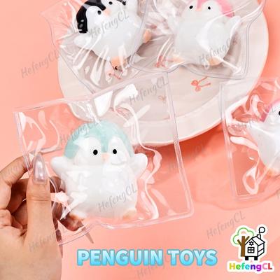 (Hefengcl)Taba Cute Penguin Tpr Squishy Toys, Mini Stress Relief, Cheap Kids Gifts & Classroom Prizes