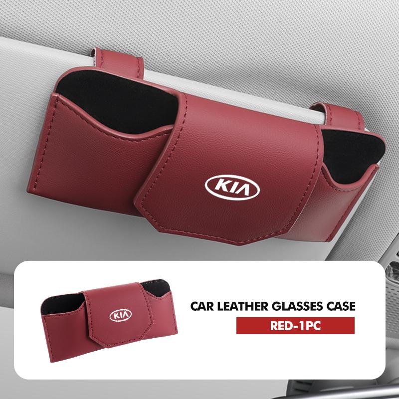 Car Glasses Clip Sun Visor Eyeglasses Magnetic Sunglasses Clip For KIA Rio K5 K2 Sportage Ceed Sorento Picanto Stinger Soul