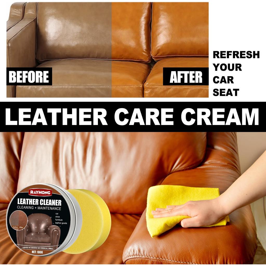 Leather Conditioning Cream Repair Sofa Car Seat Leather Refurbishment Care Cream