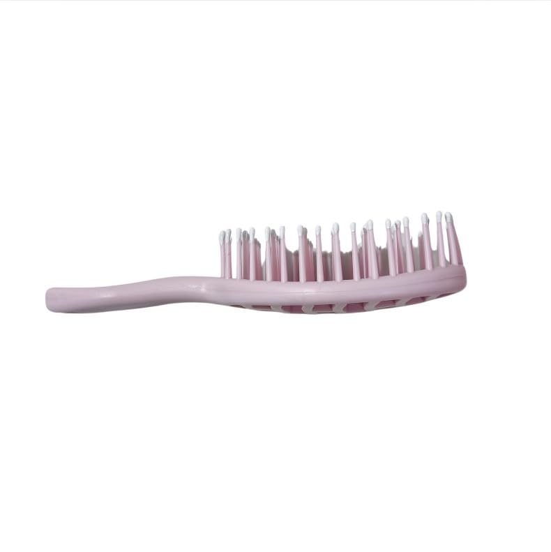 hair drying hair Quick-drying brush, brush, blow-drying brush, brush, pink.
