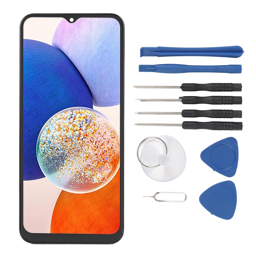 Screen Replacement with Frame and Tools LCD Display Touch Digitizer Screen Assembly For Galaxy A14