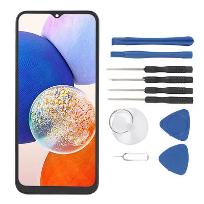 Screen Replacement with Frame and Tools LCD Display Touch Digitizer Screen Assembly For Galaxy A14