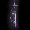 1PCS DIY Lover Valetines Gifts Plastic Dophin Wind Chime Bell Garden Living Decor Ornament Home Garden Decor