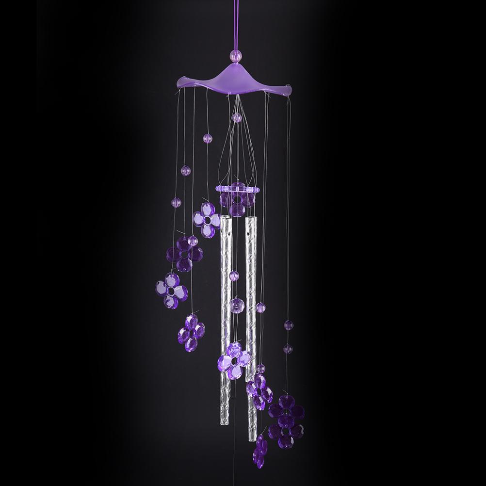 1PCS DIY Lover Valetines Gifts Plastic Dophin Wind Chime Bell Garden Living Decor Ornament Home Garden Decor