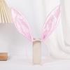 Plush Rabbit Ear Shape Headband Tail & Bowtie Carnival Party Costume Supplies