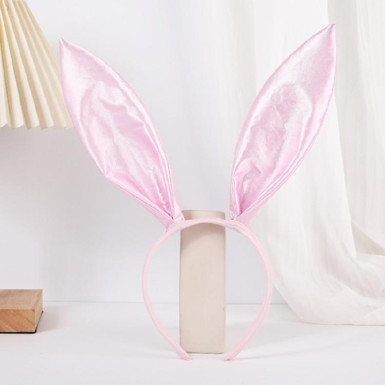 Plush Rabbit Ear Shape Headband Tail & Bowtie Carnival Party Costume Supplies