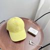 Anime Quick-Drying Baseball Cap Korean Style Peaked Cap Fashion Solid Color Sun Hat  Girl