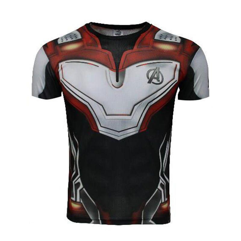 

The Avengers 4 Endgame Superhero 3d Short Sleeve T-shirt With Vibrant Design 4XL