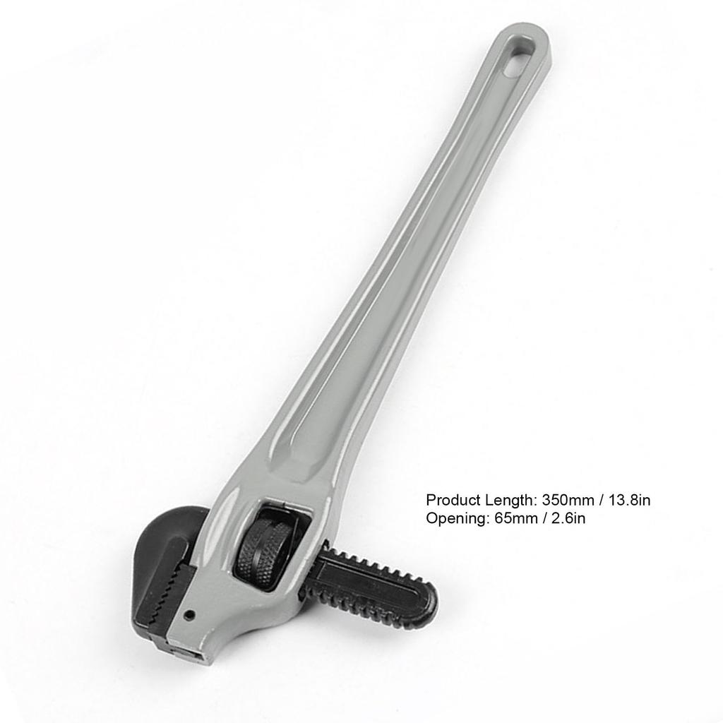 Adjustable Offset Hex Aluminum Alloy Adjustable Wrench Wrench, Heavy-Duty Plumber's Wrench, Plumber's (14-Inch)