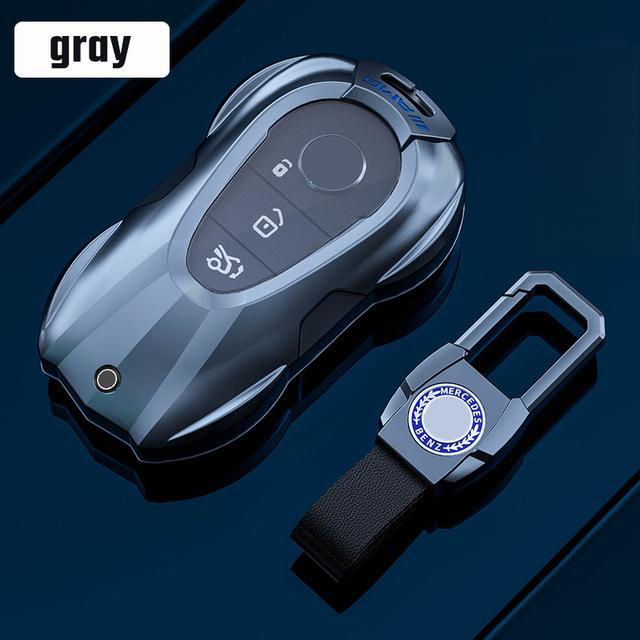 Zinc Alloy Car Key Case Cover Shell for Mercedes Benz A B C E R G S Class E200 E400 E63 W213 S550 S560 C260 A200 W206 W223