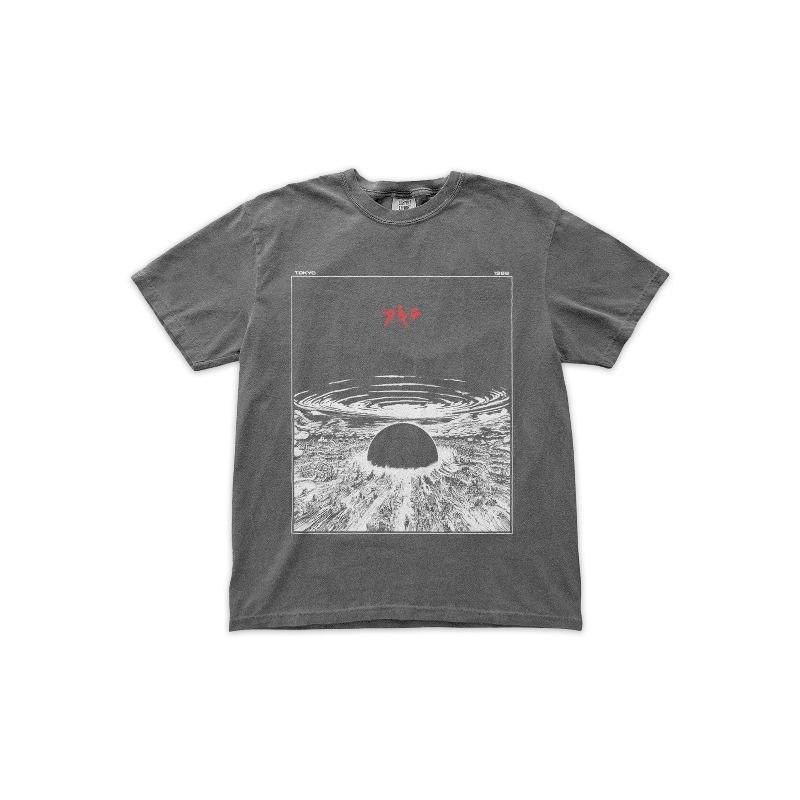 Akira: Tokyo Explosion Themed T-shirt for Men, Cotton for Men and Women