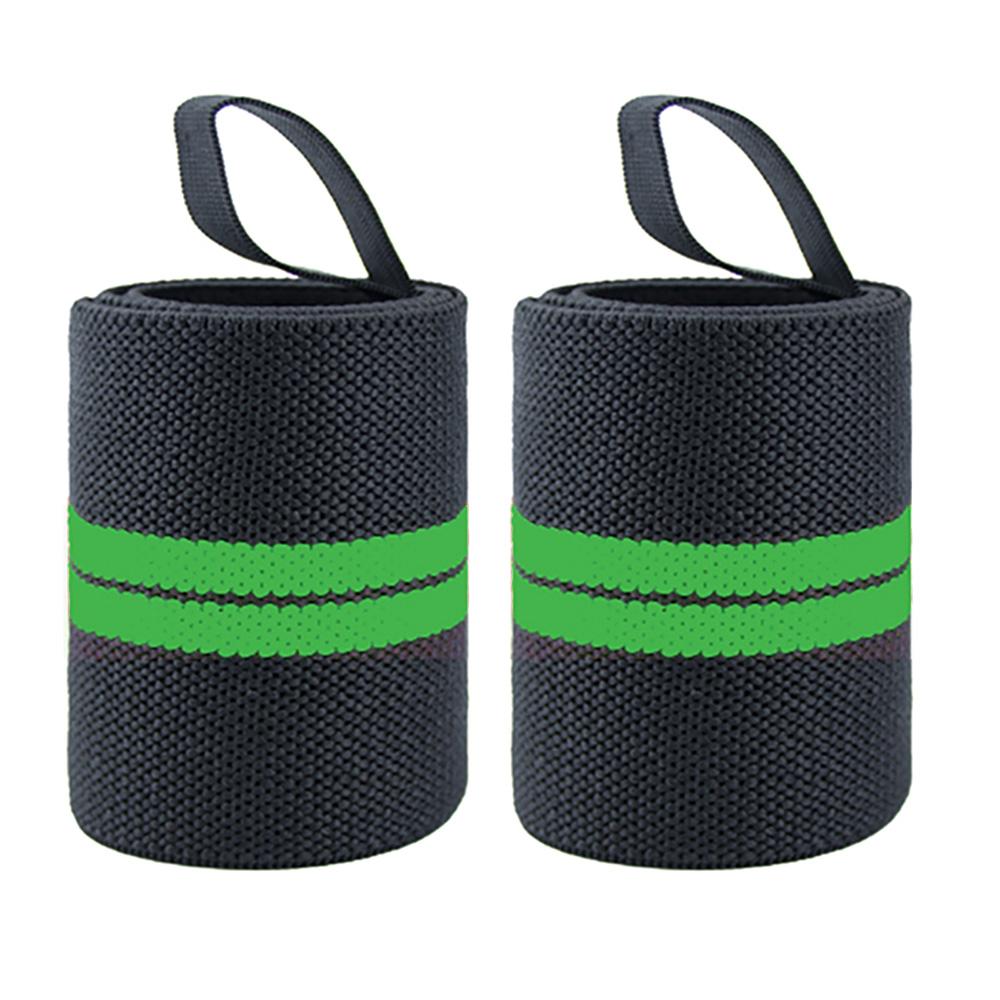 

1 пара браслет для поднятия тяжестей, поддержка запястья, регулируемая повязка на запястье, бандаж для тренажерного зала, фитнеса, тренировки, браслет на запястье, протектор зелёный