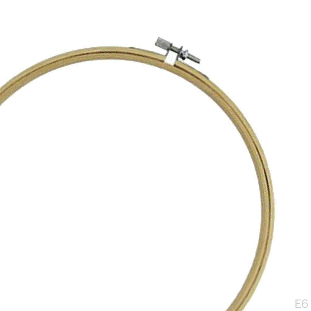 Bamboo Embroidery Stitch Circle DIY Needlework