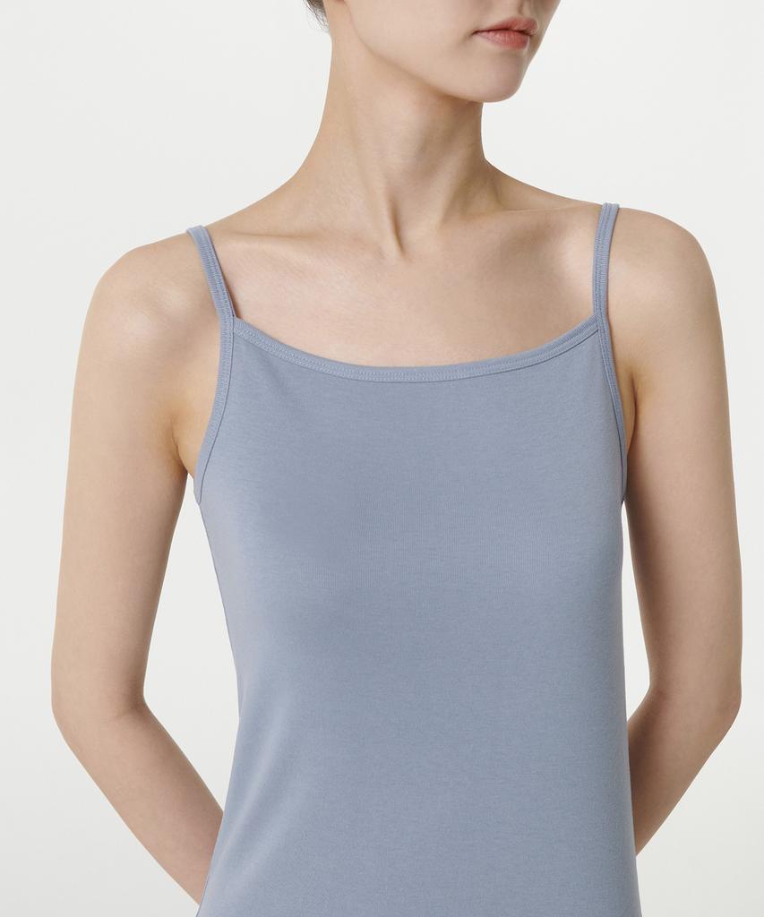 Musinsa Standard Woman Women'S Soft Jersey Long Dress [Blue Grey]