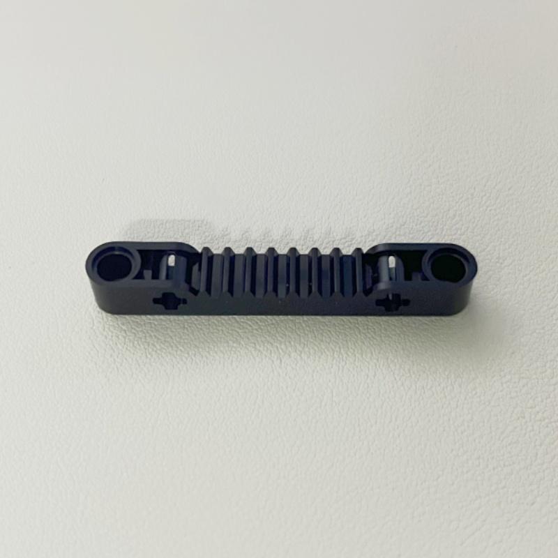 87761 Gear Rack 1 x 7 Axle Pin Holes Bricks Collections Bulk Modular GBC Toy For Technical MOC DIY Buildings Blocks Compatible
