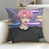 slice anime Tamons BSide Cushion Cover Soft  EasyWash Pillow Case  Versatile for Couch Bed Travel and Office