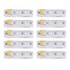 10Pcs 120-inch Body Measuring Tape White Tailor Tape Soft Measuring Tape  For Body Measurement