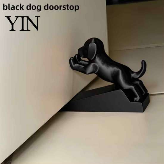 Slaapkamerdeur Accessoire Schattige Hond Stopper, 3D Geprinte Hond Wig, Decoratieve Kamerdecoratie Stop, Antislip Houder voor Slaapkamer, Babykamer, Geliefden