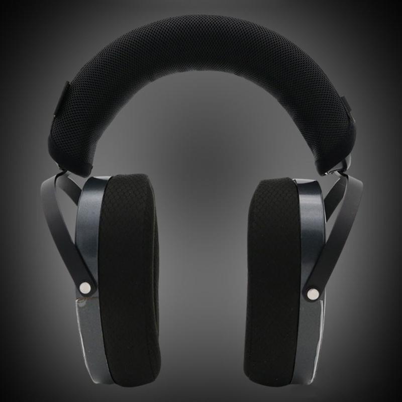 Headband Cover for Edition XS Headphone Headband Breathable Mesh Cloth Zippers Head Beam Cover Replacement Part