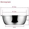 Thickened Stainless Steel Commercial Kitchen Basin