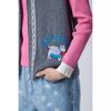 Benetton Intarsia Dog Hooded Knit Vest Bakvf1611