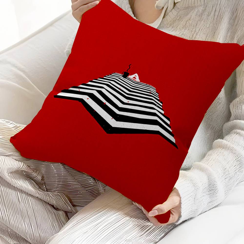 Vintage Twin Peaks Movie Cushion Cover Decorative Pillow Sofa Home Decor Case Pillow Cases