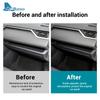 LHD RHD Car Dashboard Decor Strip Trim Real Soft Carbon Fiber Sticker For Toyota RAV4 XA50      2024 2025