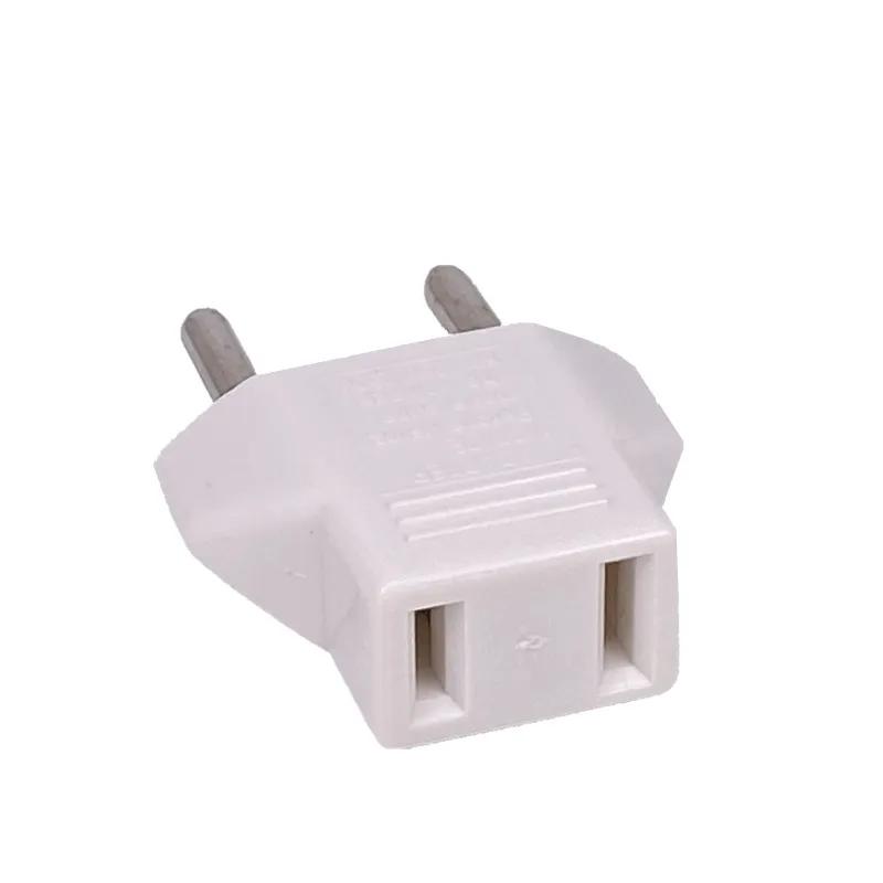 

1PCS US to EU Plug Socket Adapter CN Chinese to Euro EU Travel Converter Electric Power Sockets Outlet European Plug белый