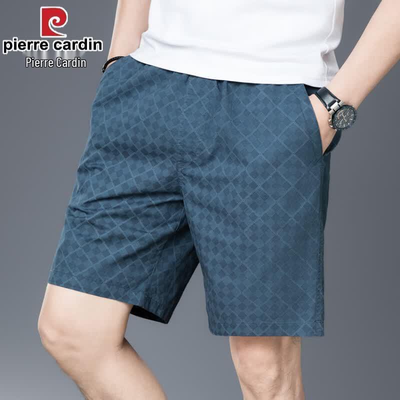 Pierre Cardin Men s Cotton Plaid Shorts 2XL
