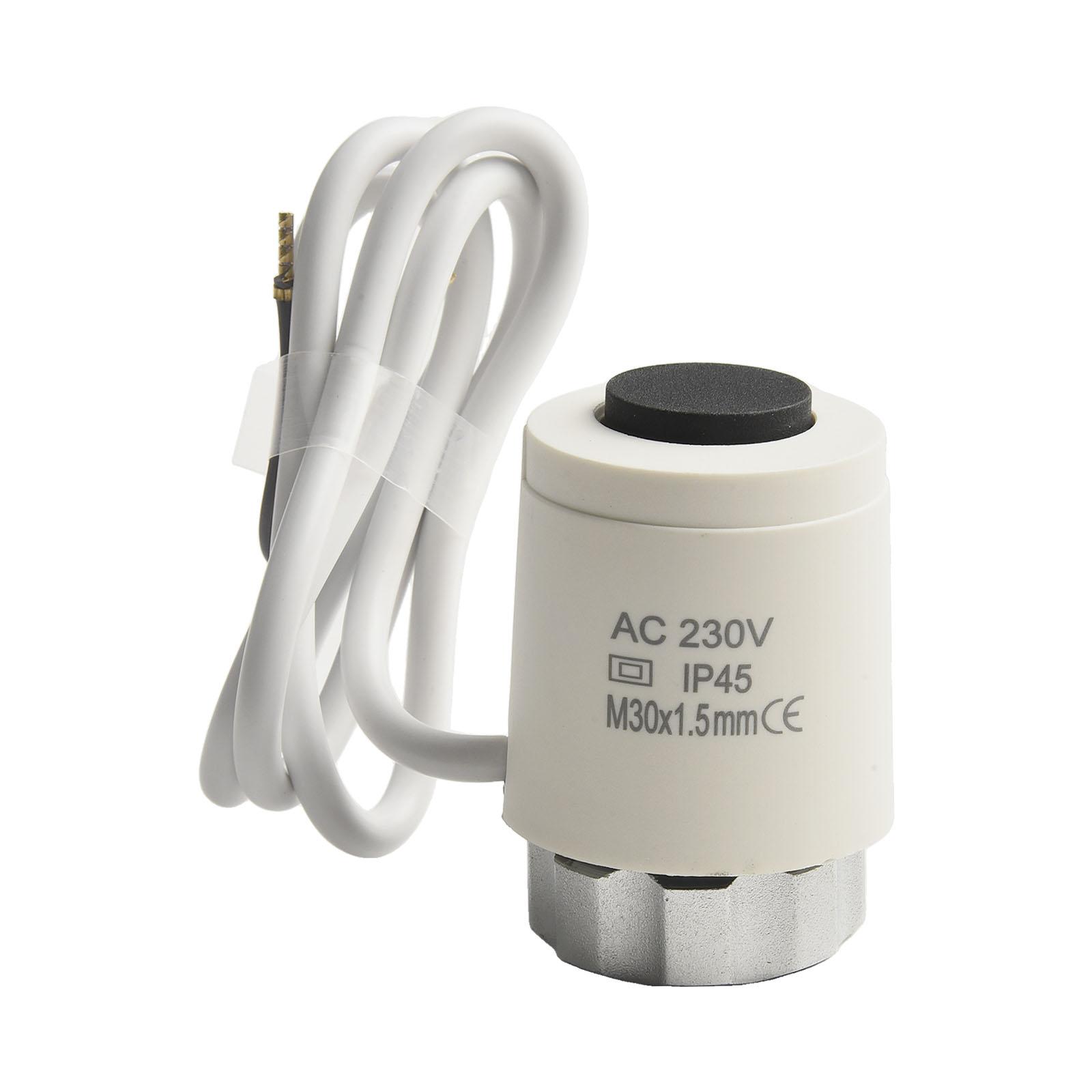 230v Floor Heating Actuator Electric Thermal Actuators Radiators 50Hz 2w 110N For Electric Heating Home Expansion Valve Parts
