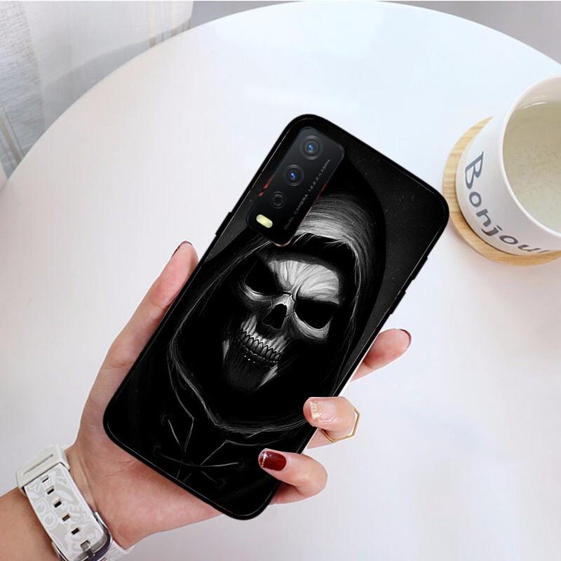 Grim Reaper Skull Phone Case for VIVO Y31 Y21 Y70 Y21S Y20 Y72 1907 Y12 Y11S Y53S Y33S Y55 Y76 Y51 Y15S Y01