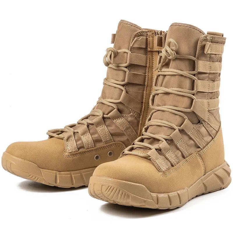 Men's shoes Sneakers Boots Men Outdoor Hiking Desert sport Boots Lightweight Breathable Male Ankle Boots Jungle Shoes Male